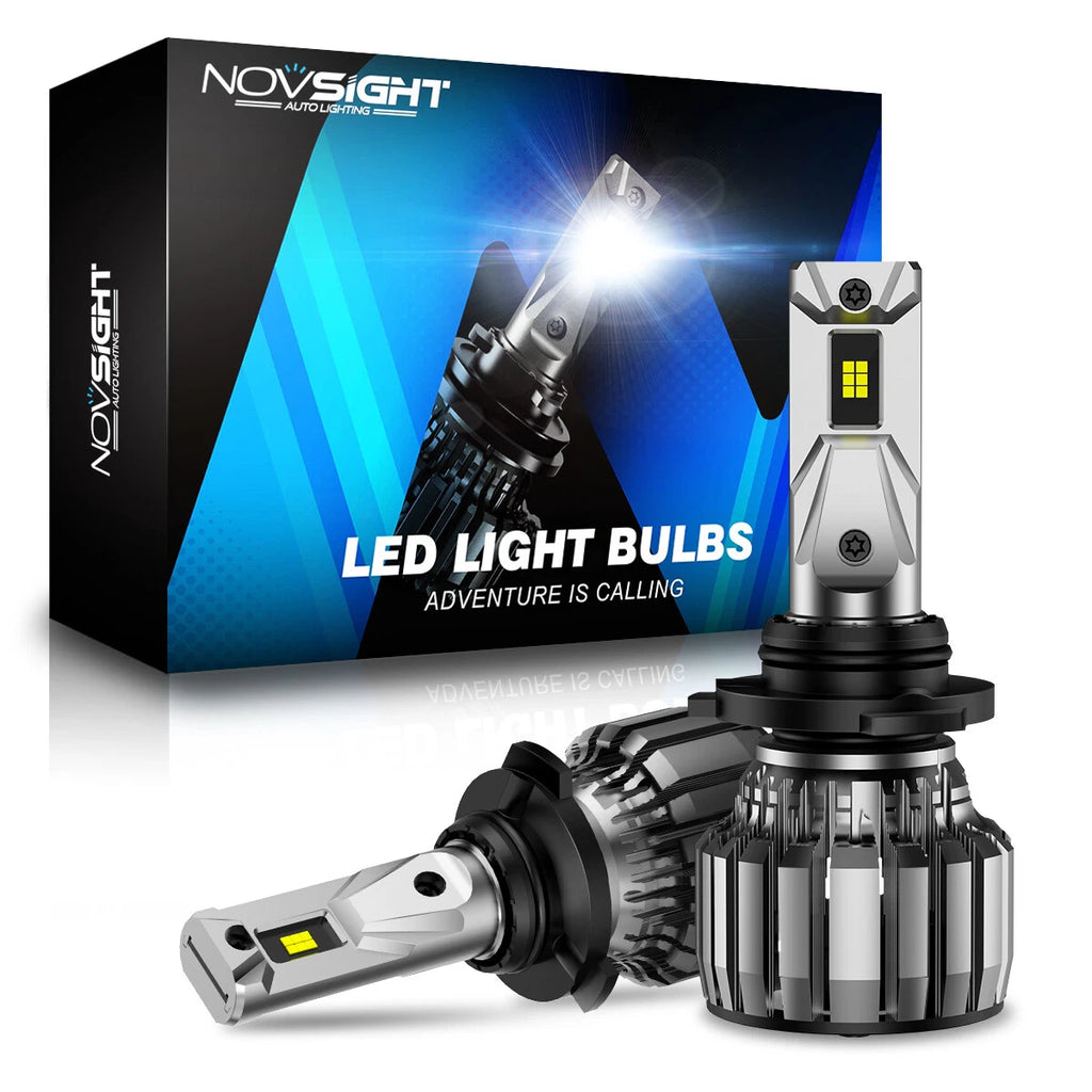 2X 9006 LED Headlight Bulbs for 13000LM High/Lo Beam