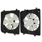 Set of 2 AC Condenser Radiator Cooling Fans for Honda CR-V (2010–2011)