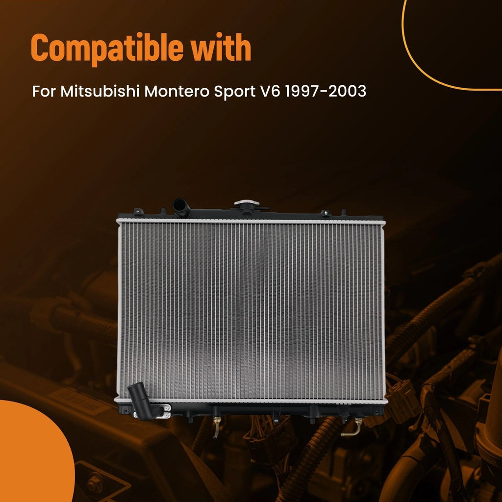 Aluminum Cooling Radiator for Mitsubishi Montero Sport (1997–2003) MN153207
