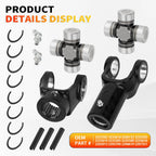 Front Prop Shaft Yoke & U-Joint Kit for Polaris Sportsman 500 550 570 600 700 (2000–2021)
