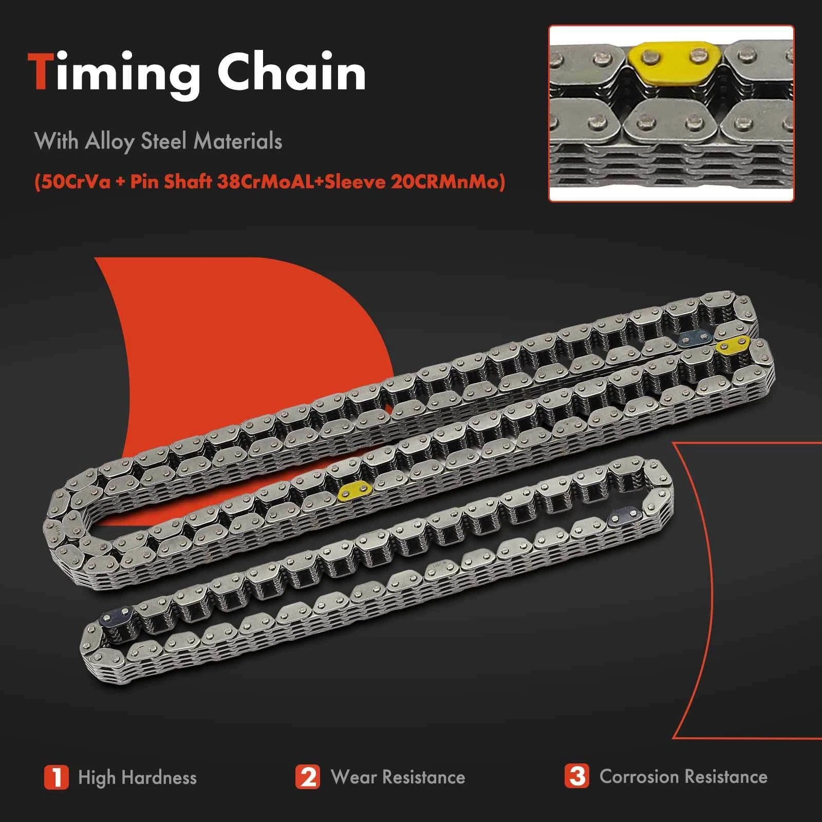 7X Timing Chain Kit for Nissan Altima Rogue 2.5L (2010-2013)