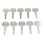 10 Pcs Ignition Keys for Komatsu Excavator Dozer Loader