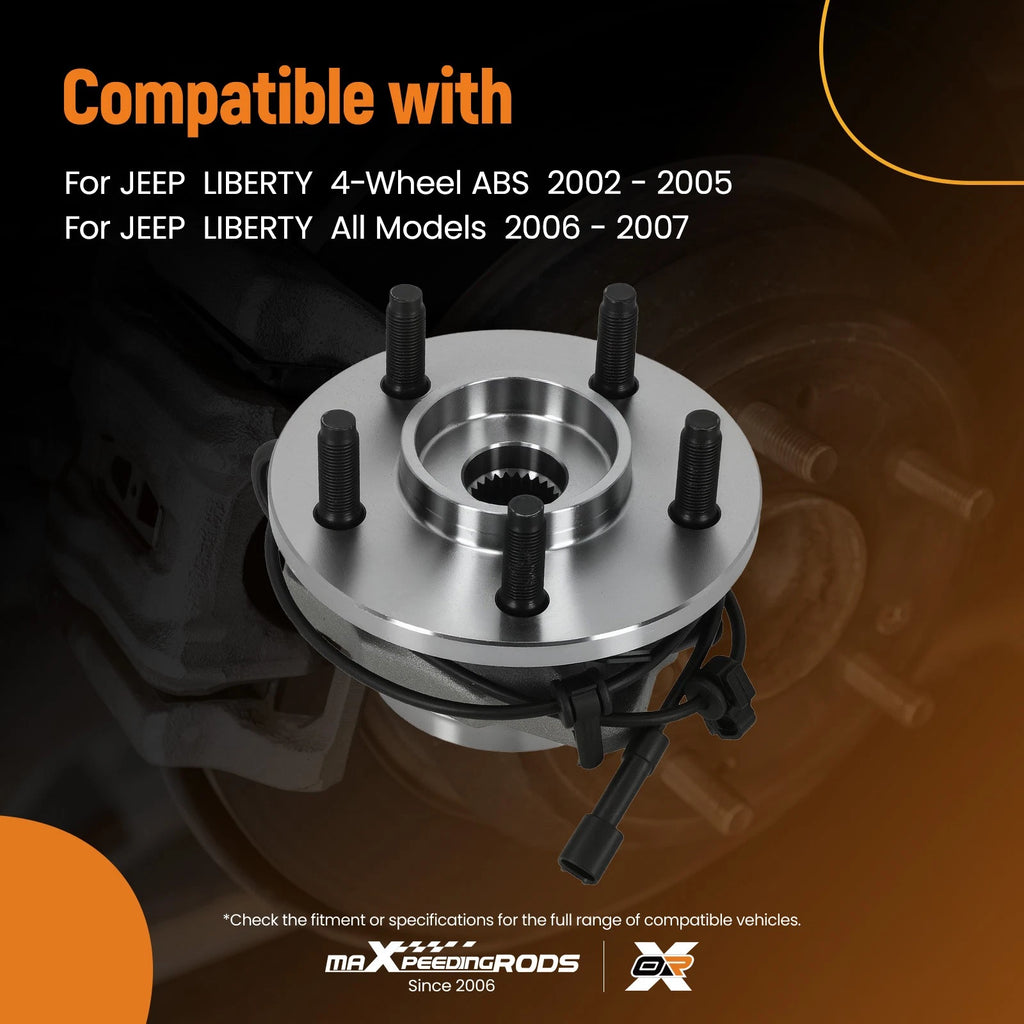 Front Right Wheel Hub Bearing Assembly for Jeep Liberty (2002-2007)