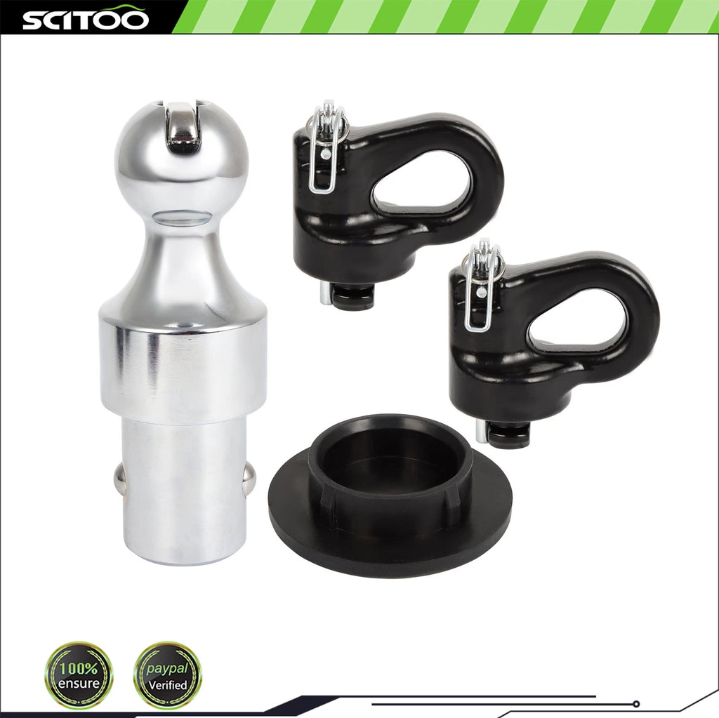 Puck System 60692 Gooseneck Hitch Ball Kit for Ford Chevrolet GMC (Fits Nissan)