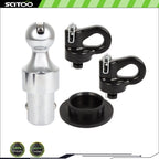 Puck System 60692 Gooseneck Hitch Ball Kit for Ford Chevrolet GMC (Fits Nissan)