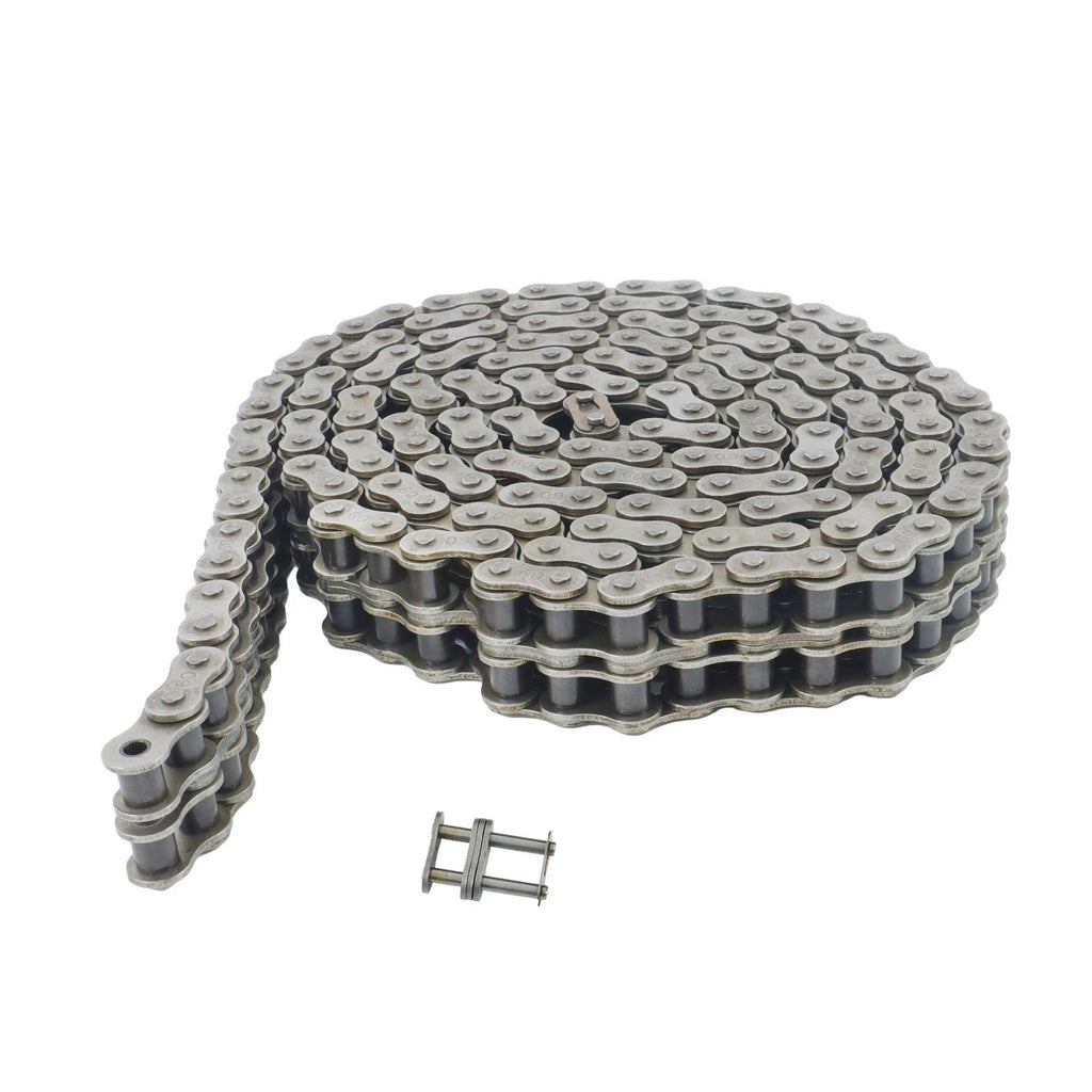 Double Strand Duplex Roller Chain for Various Applications (10 Feet)