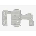 6mm EVA Cockpit Swim Platform Pad Mats for Sea Ray 270 Sundancer (1999–2001)