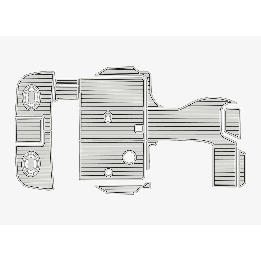 6mm EVA Cockpit Swim Platform Pad Mats for Sea Ray 270 Sundancer (1999–2001)