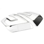 Front Fog Light Bezel Covers for Ford Explorer Sport (2016-2017) Chrome