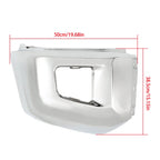 Passenger Side Chrome Front Bumper End Cap for Toyota Tundra (2014–2021)