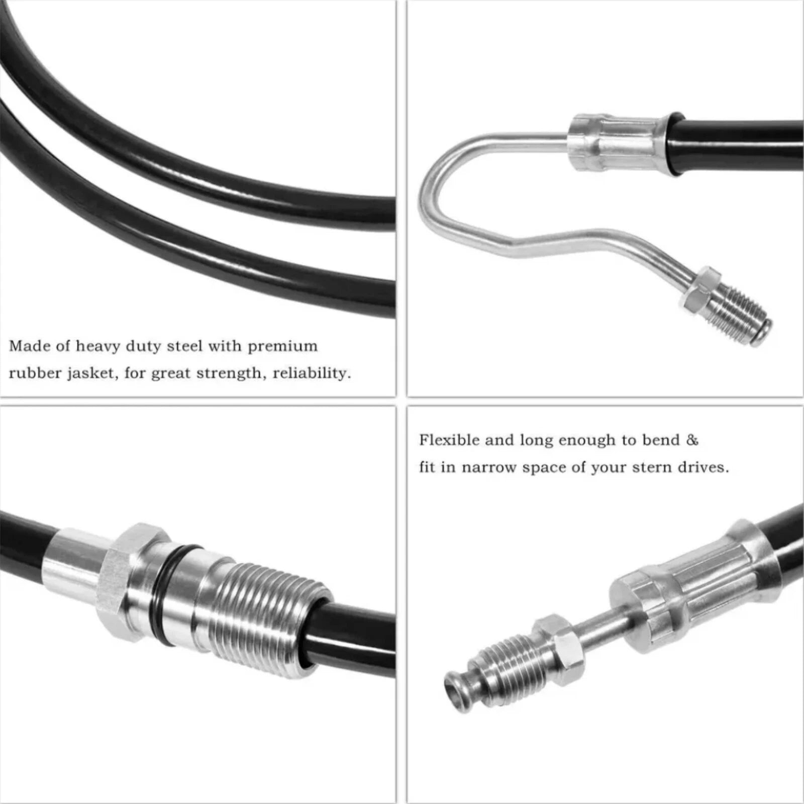Hose Power Trim for Volvo Penta DPH DPR Stern Drives (Replaces 21721548, 3809559)