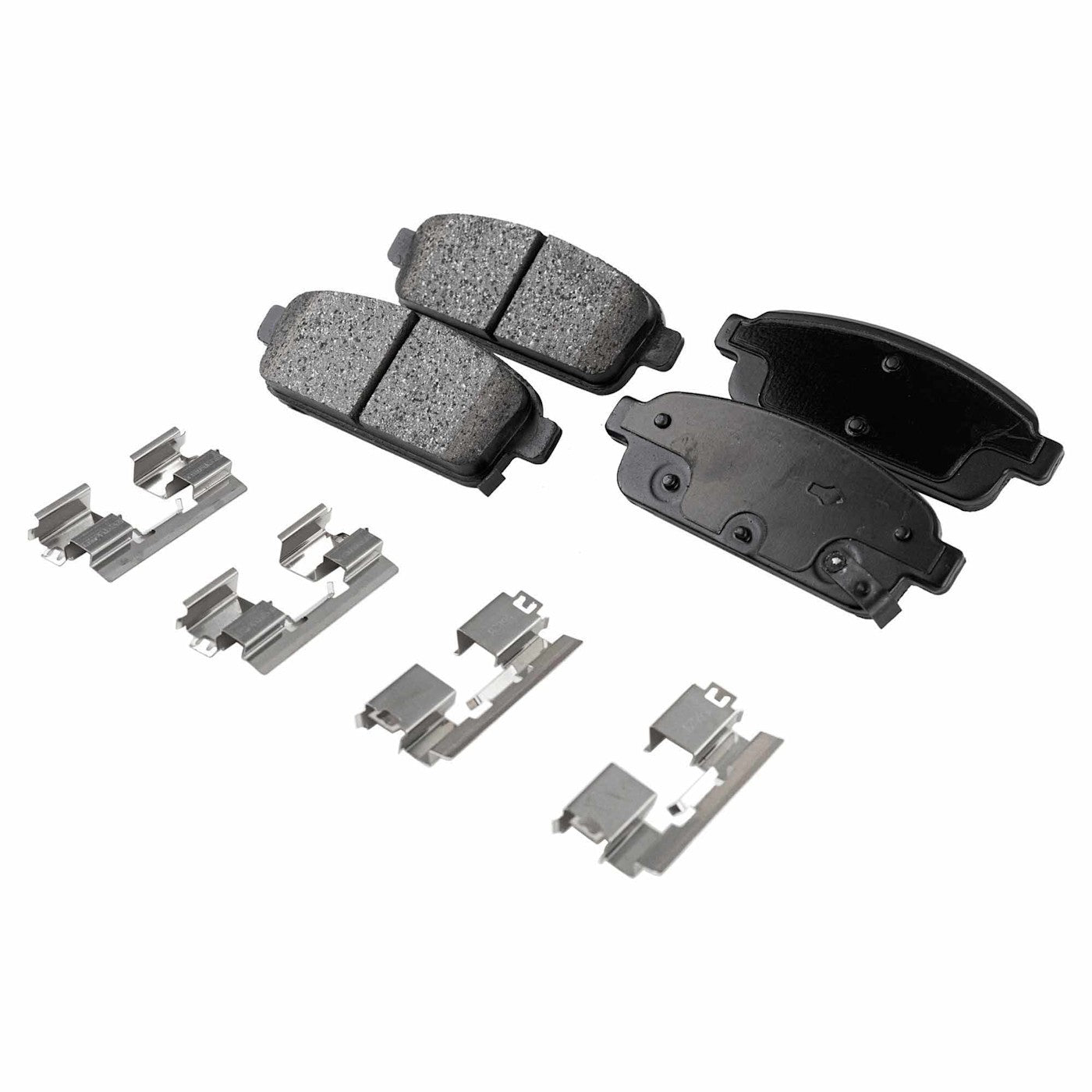Set of 4 NAO Brake Pads for Chevrolet Cruze (2011–2015)