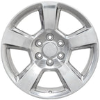 Polished Wheel 20x9 Replacement for 1992–2014 Chevy Suburban