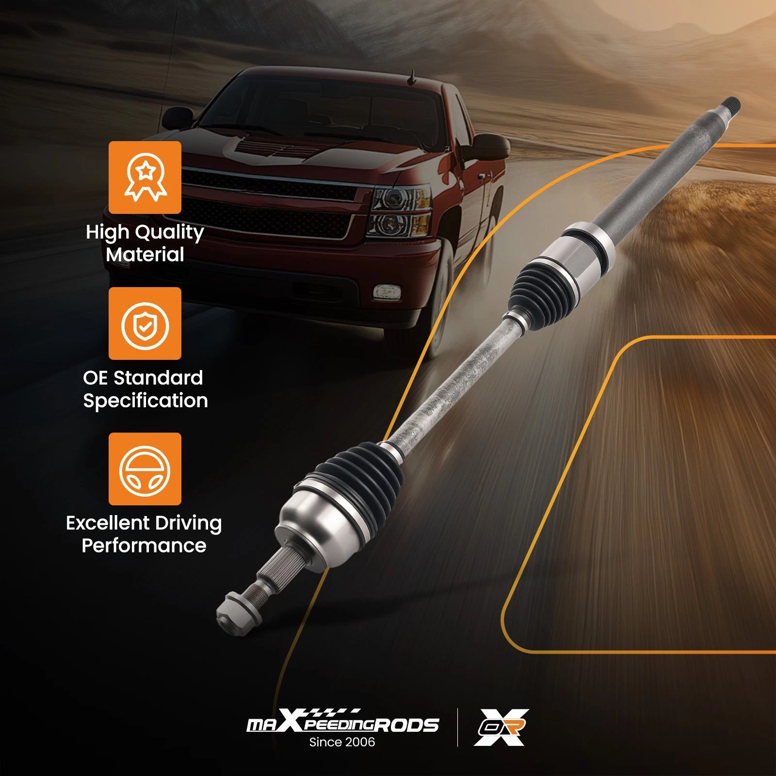 CV Axle for Ford Focus (2012-2018) Front Right Automatic