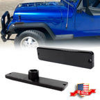 Smoke Lens Front Bumper Side Marker Lights for Jeep Wrangler (1987–1995)