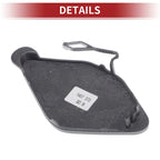 Tow Hook Cover for BMW 320i (2016-2018) Silver Tone