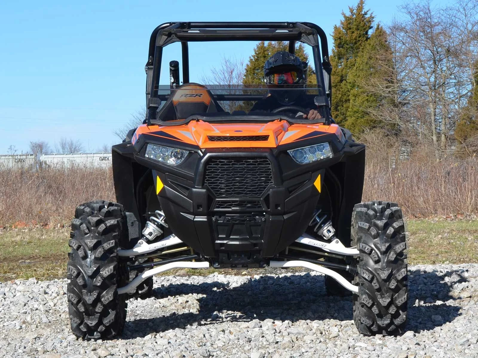 Scratch Resistant Half Windshield for Polaris RZR XP 1000 (2014–2023)