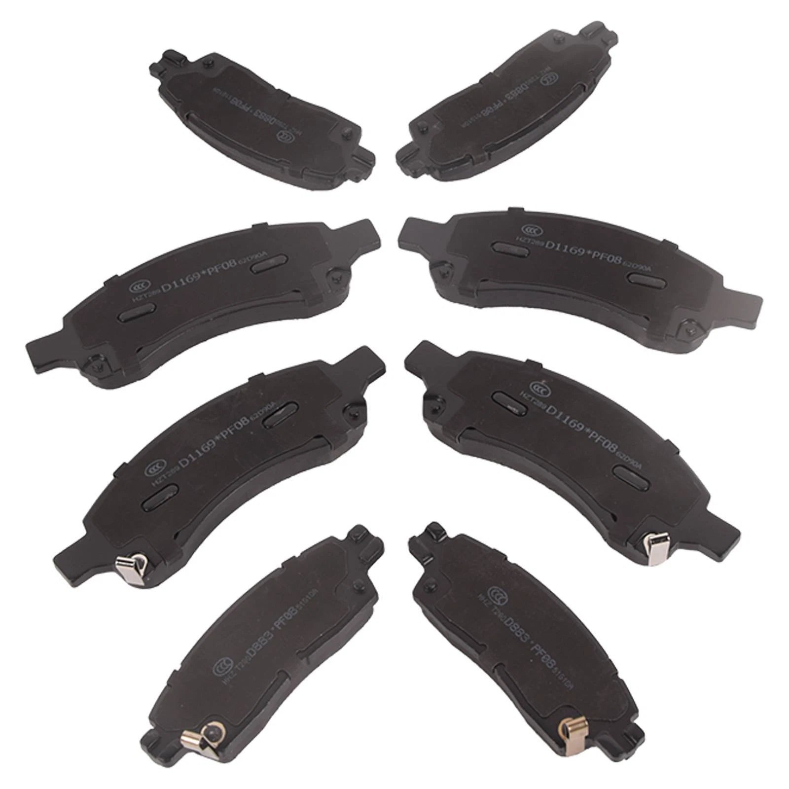 Ceramic Brake Pad Kit for Chevy Traverse GMC Acadia (2009–2023)