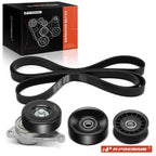 Set of 4 Serpentine Belt Drive Components for Ford Explorer (1996–2001)