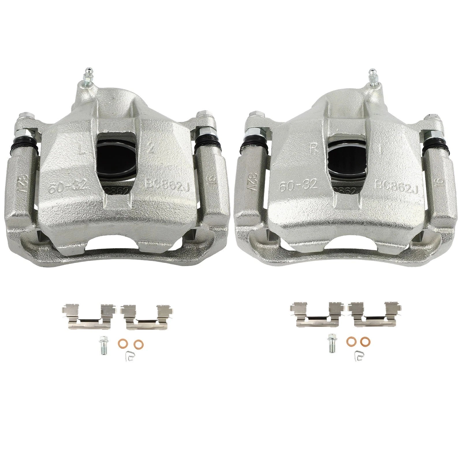 Set of 2 Brake Calipers for Lexus GS300, IS250 (2006–2015)
