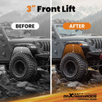 3" Lift Front Spring for Jeep Cherokee XJ/Comanche MJ (1984–2001)