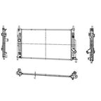 Replacement Plastic Radiator for Ford Ranger PX (2011–2018)