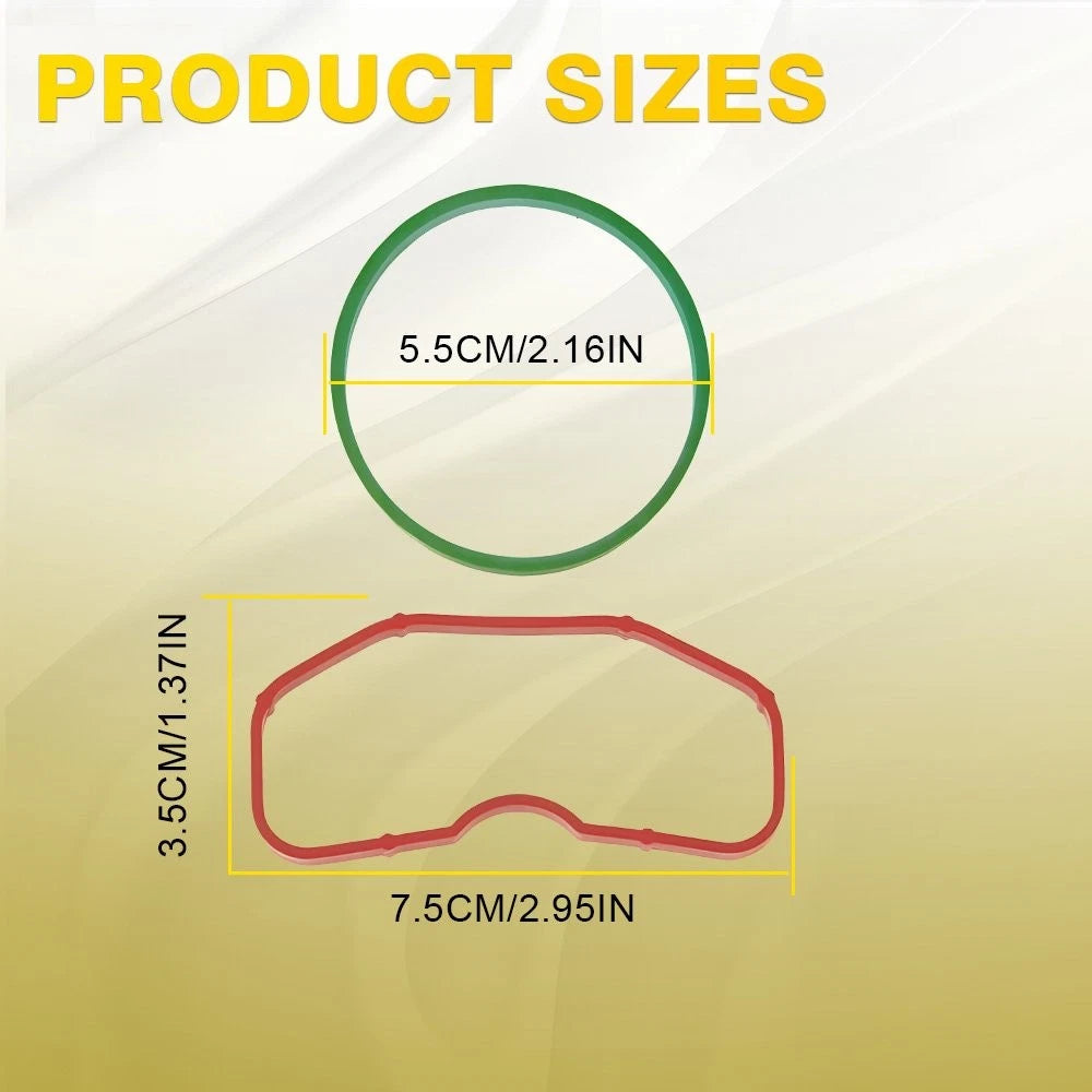 12 PCS Intake Manifold Gaskets for Audi 3.0T S4 S5 A6 A7 A8 Q5 (2010–2021)
