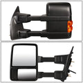 Left Side Manual Amber LED Turn Signal Towing Mirror for Ford Super Duty (2008–2016)