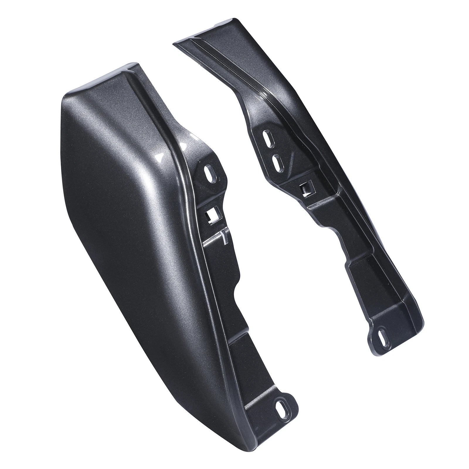 Mid-Frame Deflector for Harley Touring (2009–2023) Gold/Black Geometric Fade