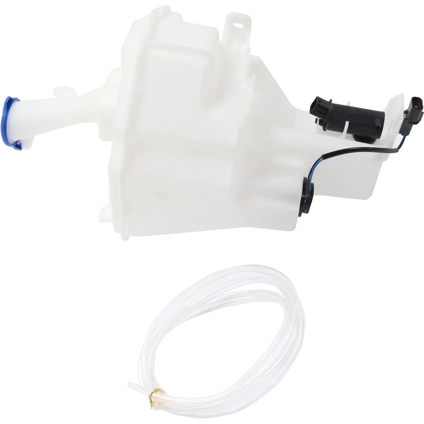 Washer Reservoir for Kia Forte (2017–2018) with Cap, Pump, Sensor