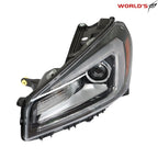 Headlight for GMC Acadia (2013–2016) LED Tube Black Left Side