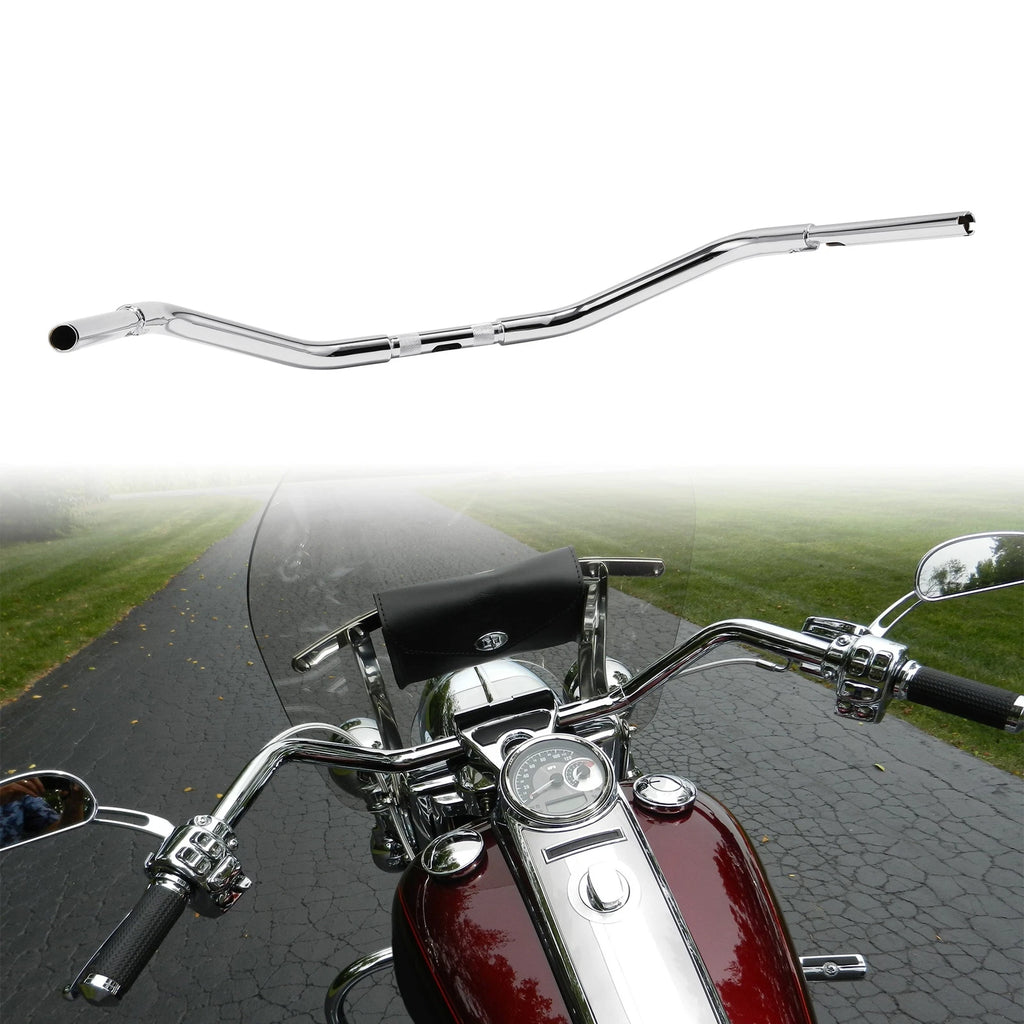 3.5" Rise Handlebar for Harley Sportster, Dyna, Softail, Touring, Road King