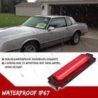 Set of 2 Red Rear Bumper Reflectors for Chevy Monte Carlo SS (1981–1988)