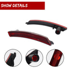 2X Red Rear Fender Side Marker Lights for MINI Cooper (2007–2016)