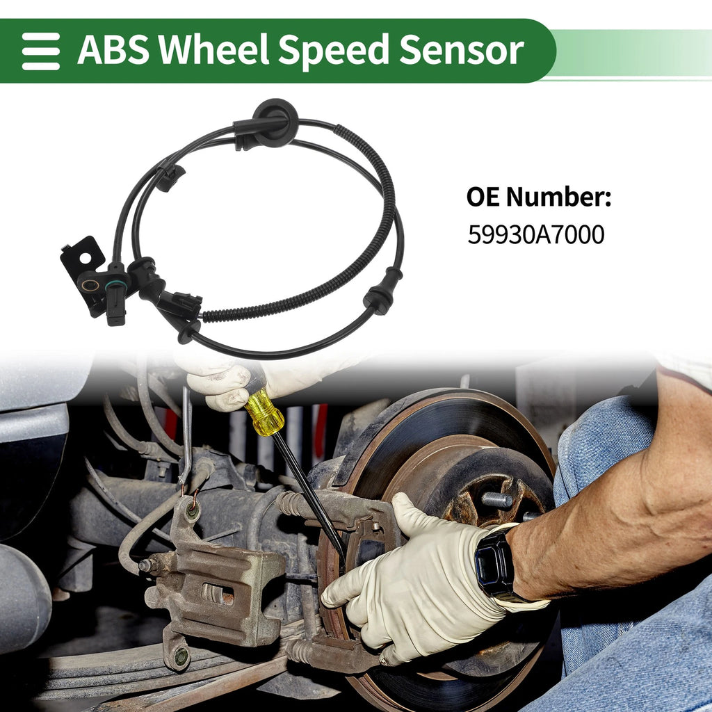 ABS Wheel Speed Sensor No. 59930A7000 for Kia Forte (2010–2013) Right Rear