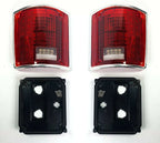 Sequential LED Tail Lights with Trim Rear for Chevrolet C10 (1973–1987)