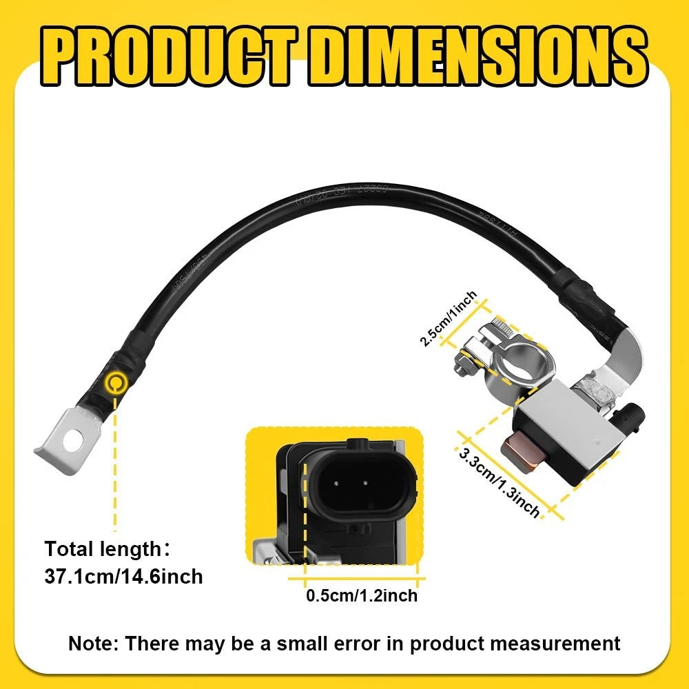 Battery Cable Negative with Intelligent Sensor for BMW X6 X5