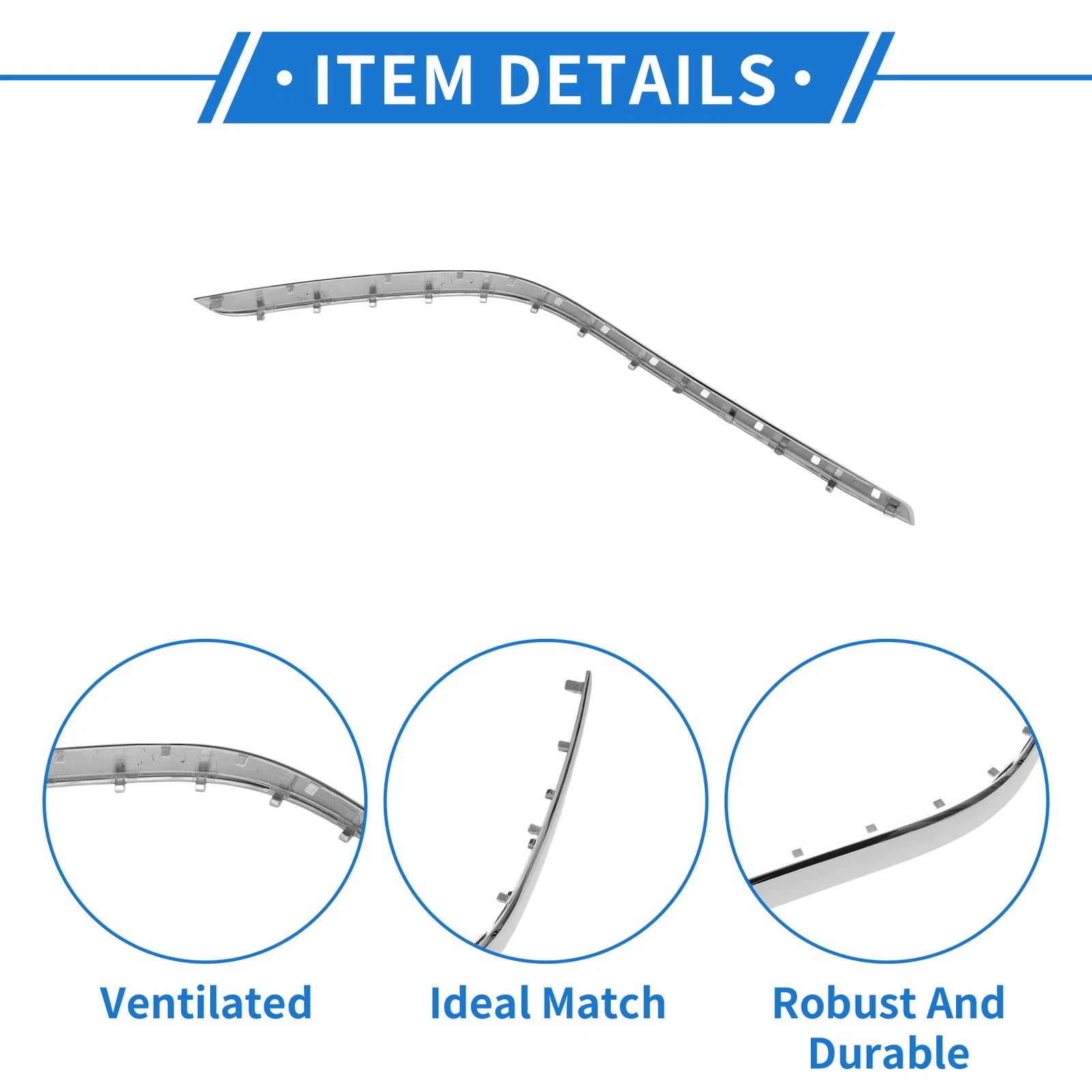 Bumper Grille Trim Garnish No.2048852021 for Mercedes-Benz W204/GLK (2008–2012)