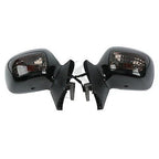 Black Rearview Mirrors & Smoke Signal Lens for Honda Goldwing GL1800 (2001–2017)