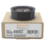 A/C Drive Belt Idler Pulley for Continental (49003)