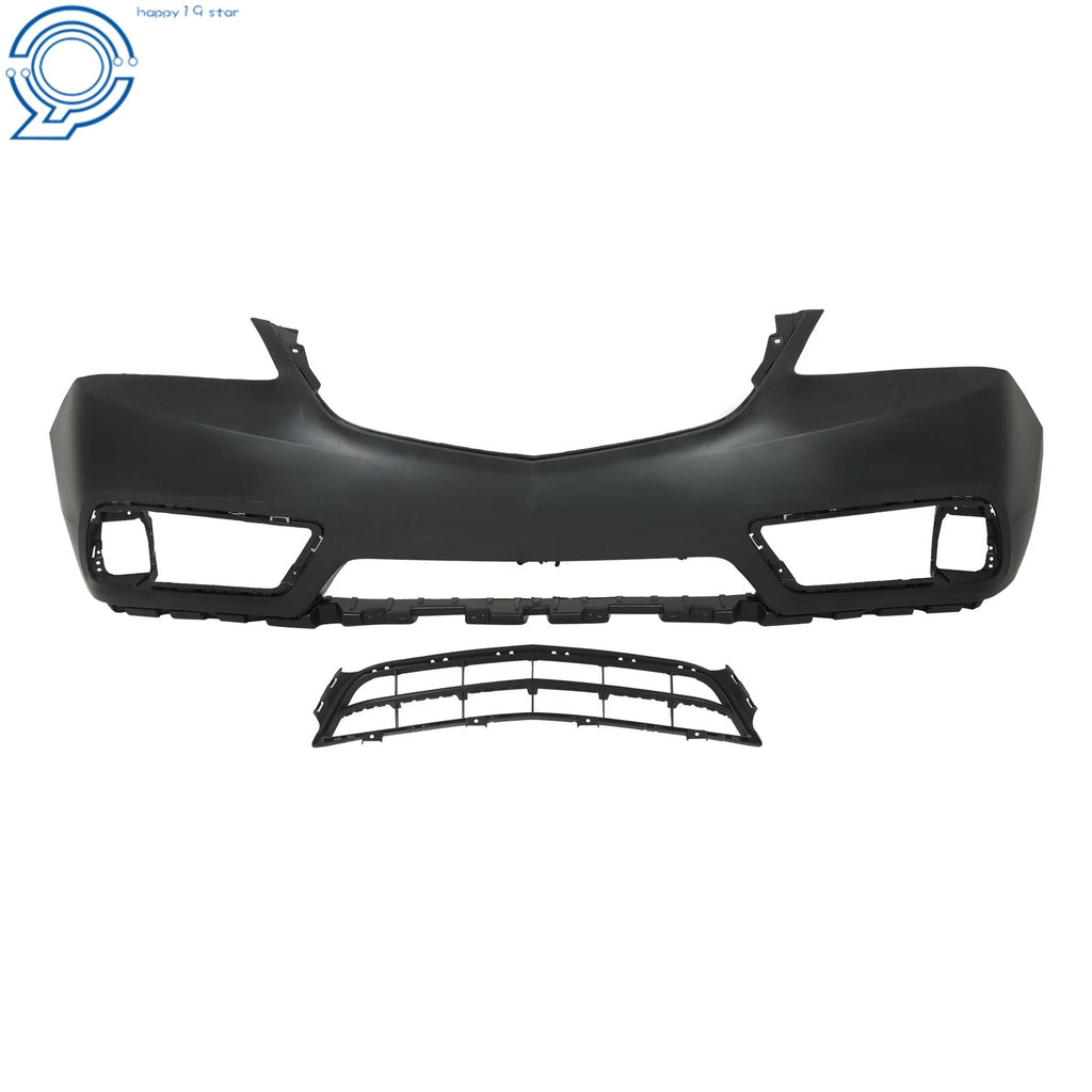 Front Bumper Cover for Acura MDX (2014–2016) with Fog Light Cut, Lower Grille