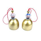 Copper Lucky Cat Pendant Wind Chime for Home Decor