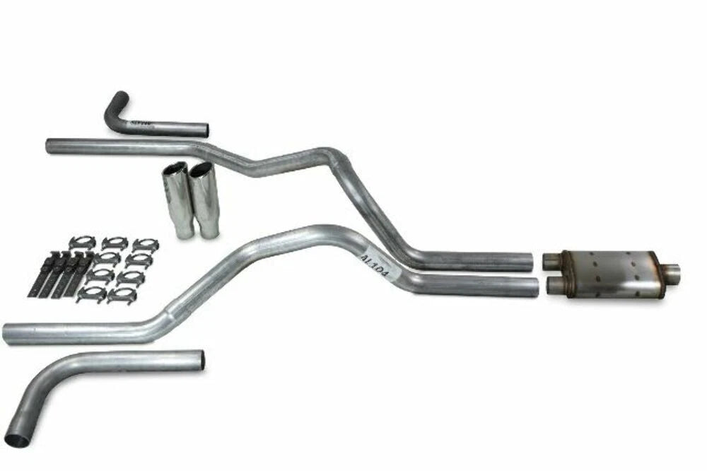 2.5" Dual Exhaust Kit for Dodge Ram 1500 (2019–2025) Magnaflow XL Clamp Tips