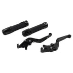 Set of 2 Black Extendable Brake Clutch Levers for Honda ADV150 (2019–2020)