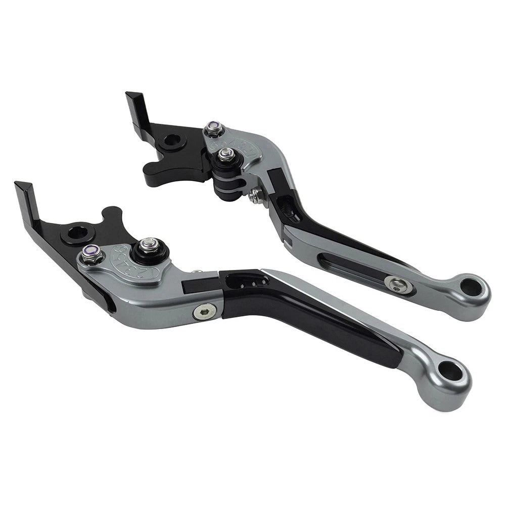 Folding Extendable Brake Clutch Levers for Kawasaki ZX1400/ZX14R/ZZR1400 (2006–2023)