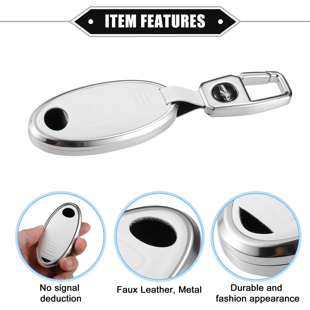 Set of 3 Button Remote Key Fob Cover Case for Nissan Elgrand 