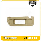 Left Driver Sun Visor for Honda Civic (2006–2008) Pearl Ivory Tan