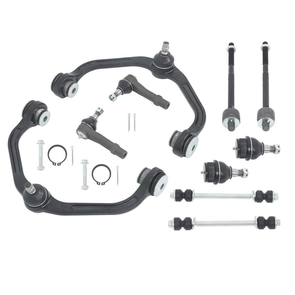 Set of 10 Control Arm Ball Joints & Tie Rods for Mazda B4000 (1998–2003)