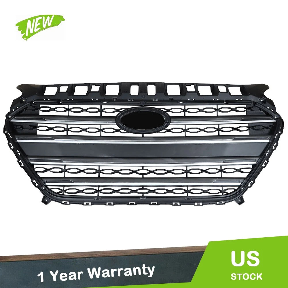 Front Radiator Grille + Frame for Hyundai Elantra GT (2016–2017)