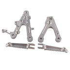 Front Footpegs Footrests Brackets for Yamaha YZF R6 (2003-2010)